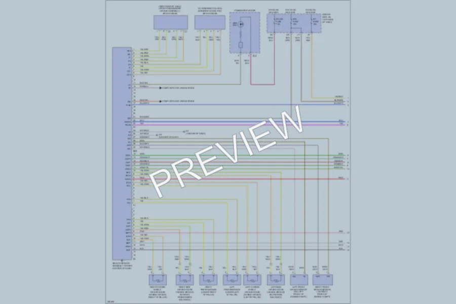 2007 Toyota FJCruiser Supplemental Restraints wiring diagram preview
