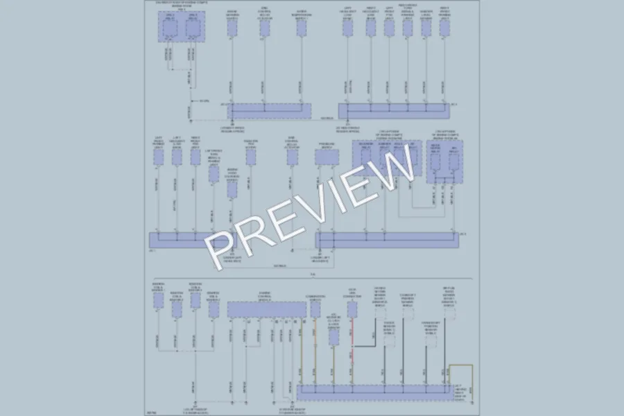 2007 Toyota Highlander Ground Distribution wiring diagram preview