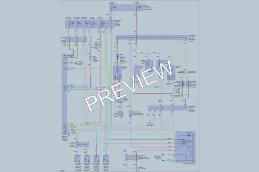 2007 Toyota Highlander Interior Lights wiring diagram preview