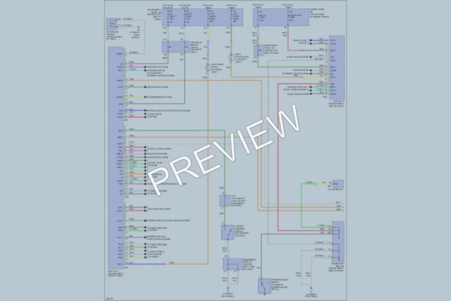 2007 Toyota HighlanderHybrid Body Control Modules wiring diagram preview