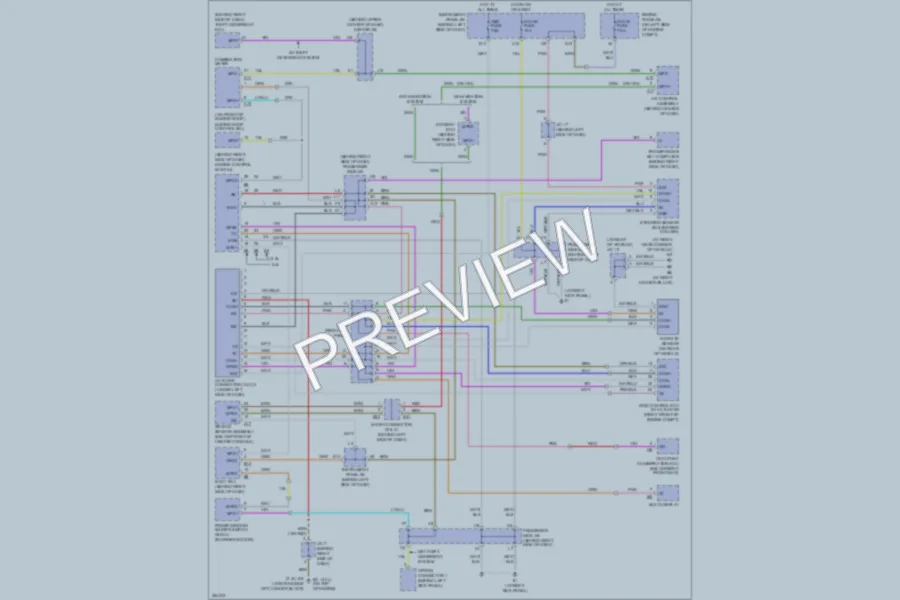 2007 Toyota HighlanderHybrid Computer Data Lines wiring diagram preview