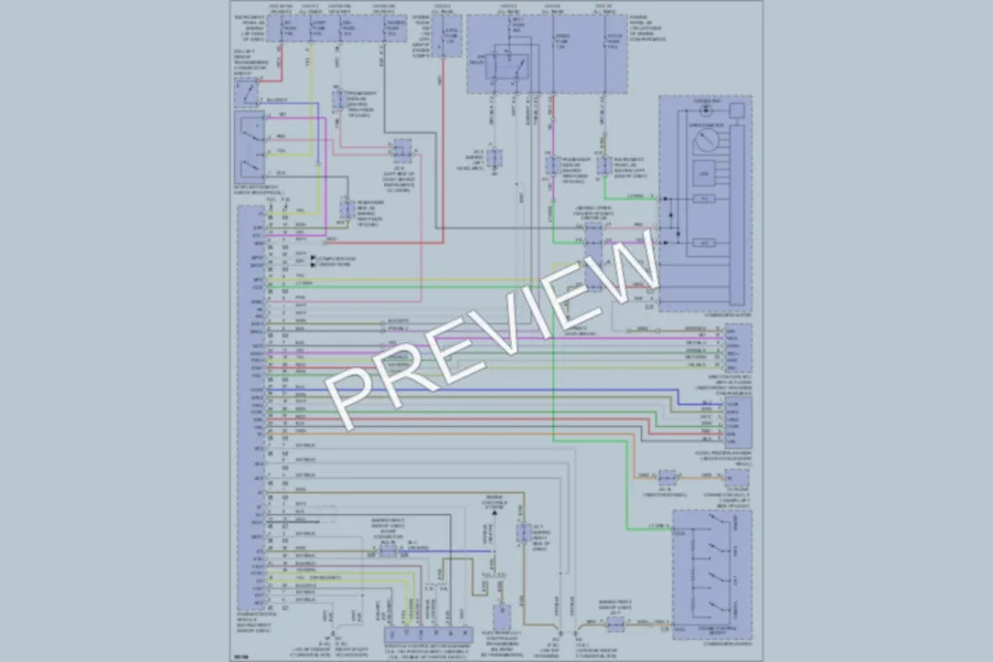 2007 Toyota HighlanderHybrid Cruise Control wiring diagram preview