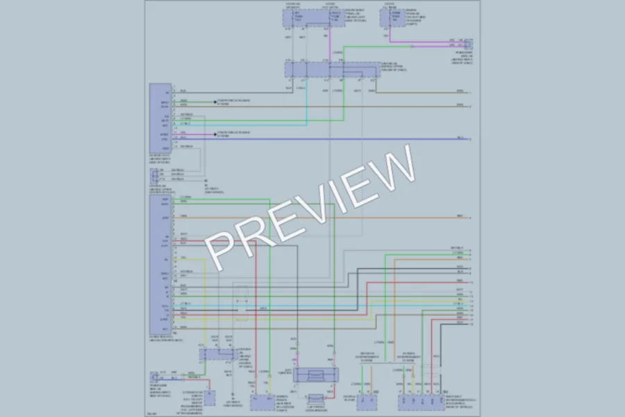 2007 Toyota HighlanderHybrid Navigation wiring diagram preview