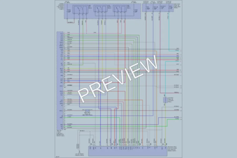 2007 Toyota LandCruiser Anti Lock Brakes wiring diagram preview