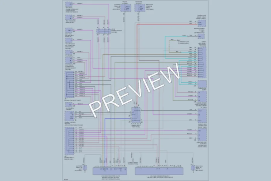 2007 Toyota LandCruiser Computer Data Lines wiring diagram preview