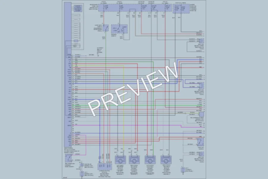 2007 Toyota Matrix Anti Lock Brakes wiring diagram preview