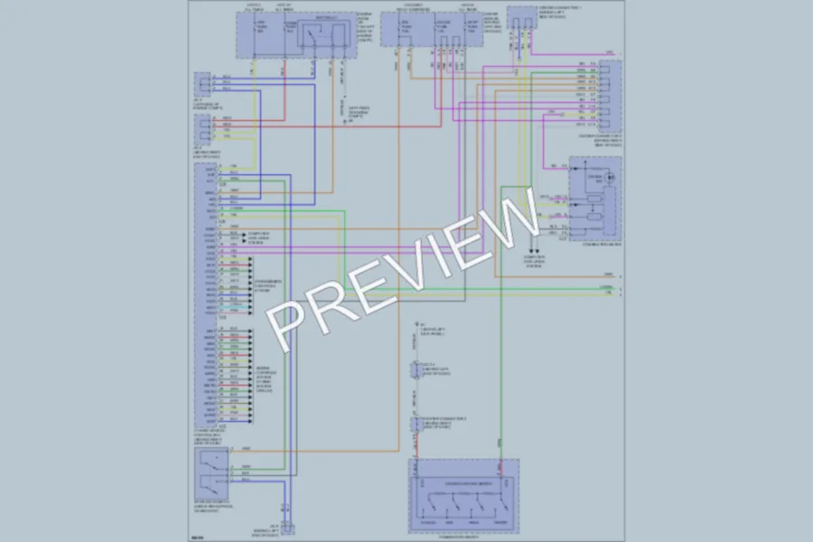2007 Toyota Prius Cruise Control wiring diagram preview