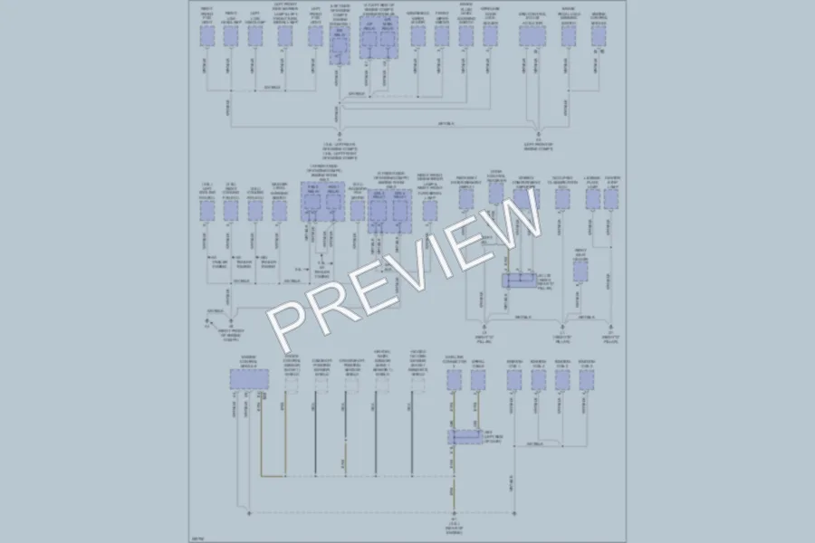 2007 Toyota RAV4 Ground Distribution wiring diagram preview