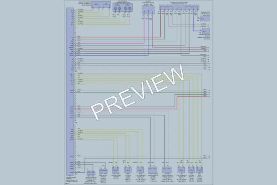 2007 Toyota Sequoia Supplemental Restraints wiring diagram preview