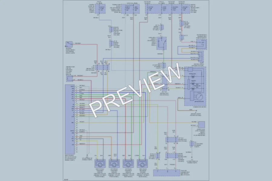2007 Toyota Sienna Anti Lock Brakes wiring diagram preview