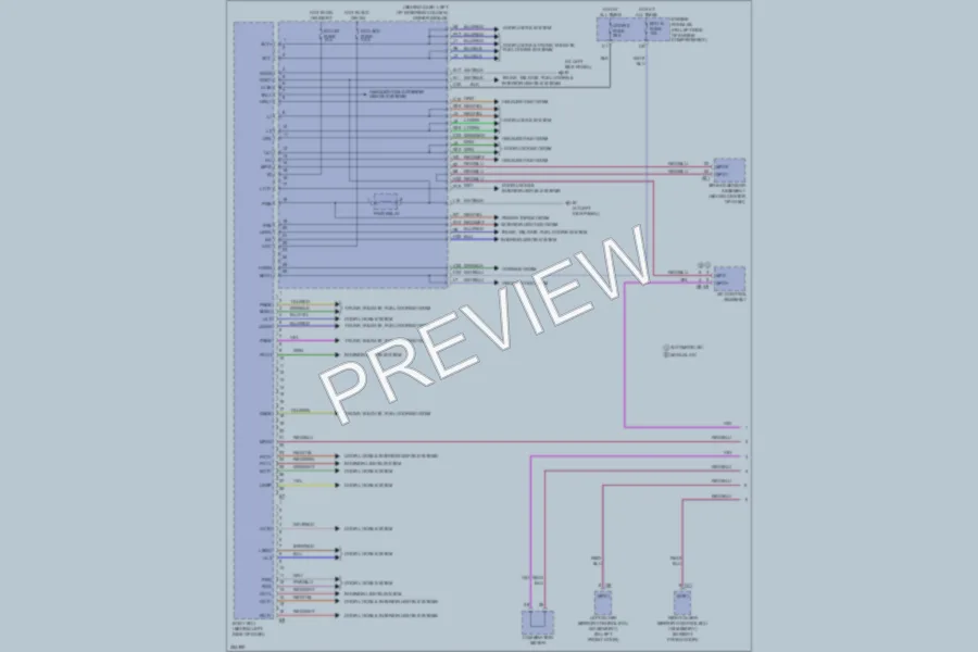 2007 Toyota Sienna Body Control Modules wiring diagram preview