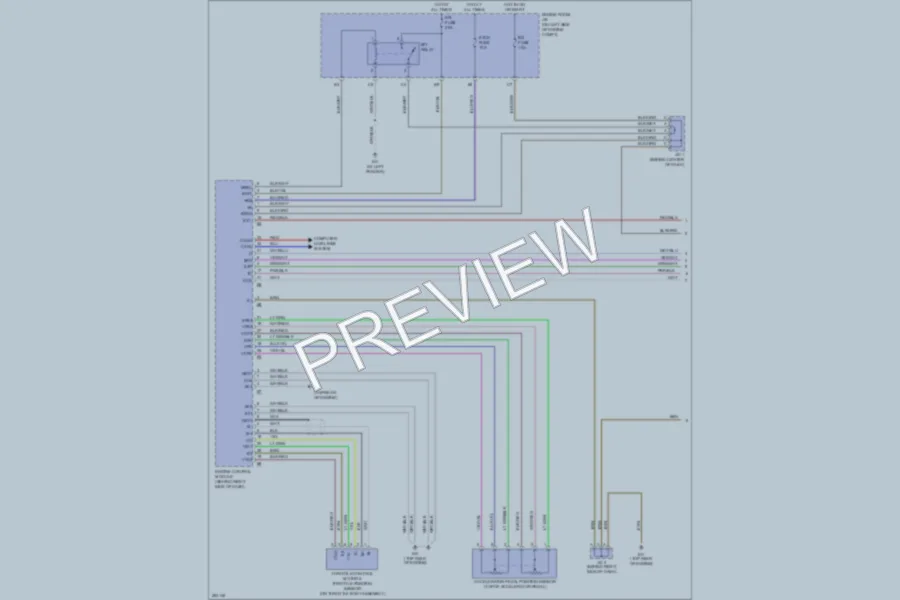 2007 Toyota Solara Cruise Control wiring diagram preview