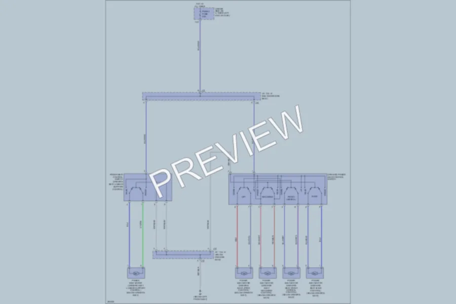 2007 Toyota Solara Power Seats wiring diagram preview