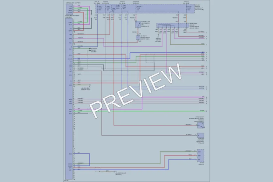 2007 Toyota Solara Radio wiring diagram preview
