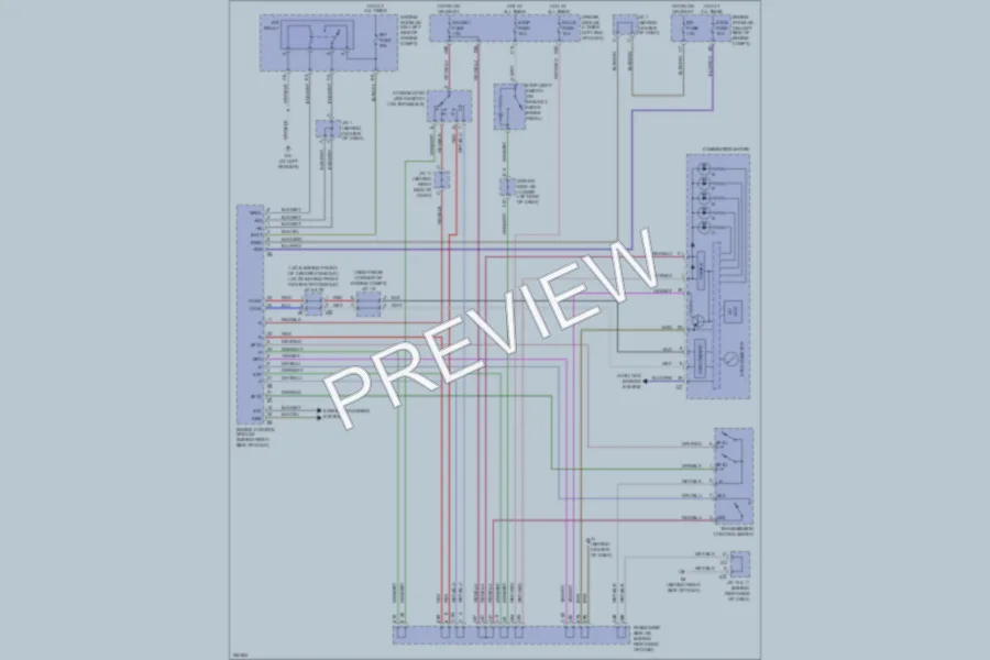 2007 Toyota Solara Transmission wiring diagram preview