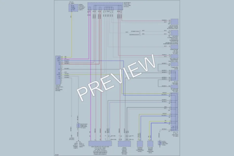 2007 Toyota Tacoma Computer Data Lines wiring diagram preview