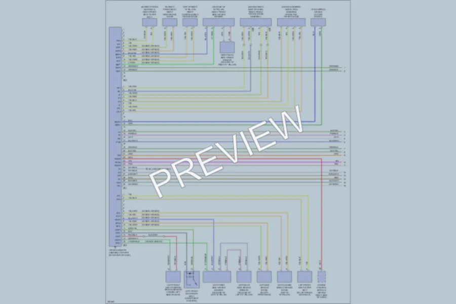 2007 Toyota Tacoma Supplemental Restraints wiring diagram preview