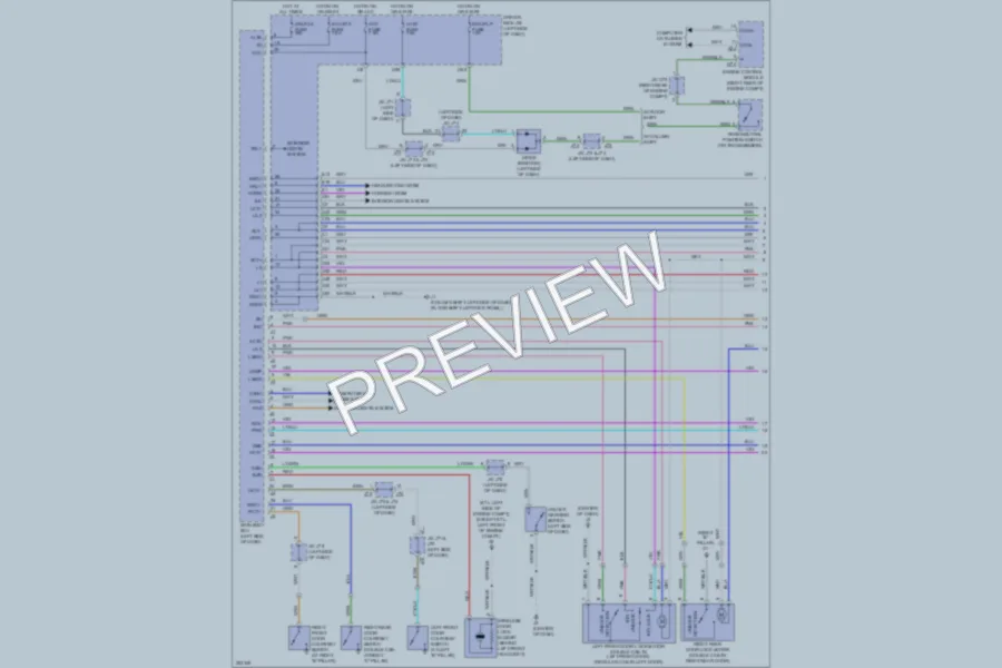 2007 Toyota Tundra Anti Theft wiring diagram preview