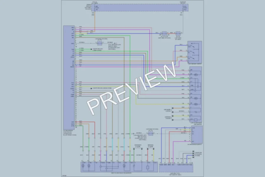 2007 Toyota Tundra Memory Systems wiring diagram preview