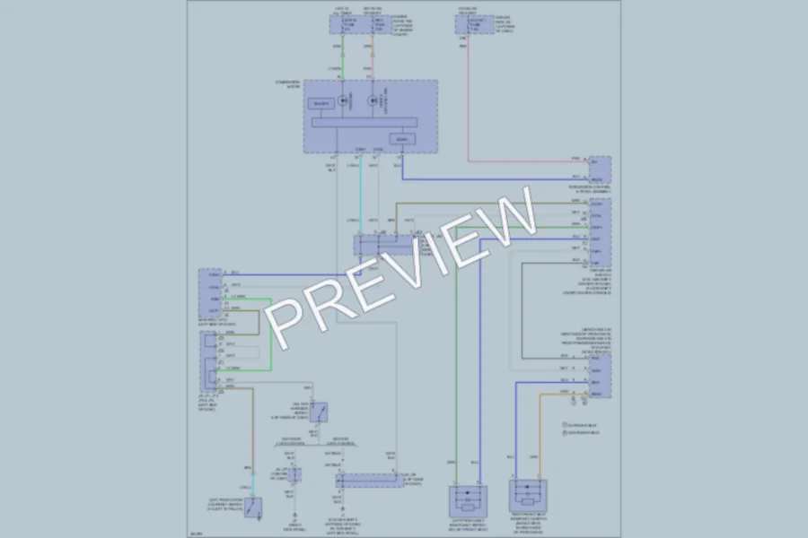 2007 Toyota Tundra Warning Systems wiring diagram preview