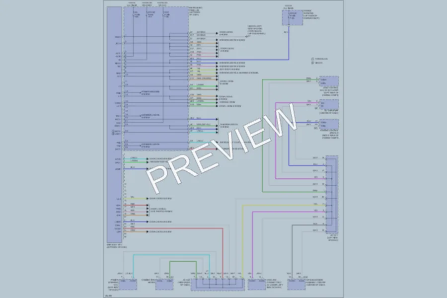 2007 Toyota Yaris Body Control Modules wiring diagram preview