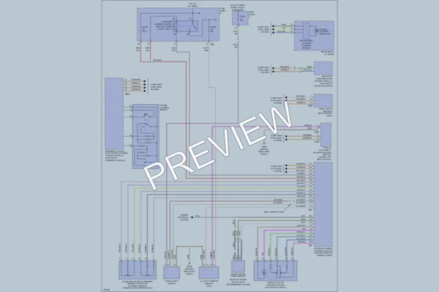 2007 Volkswagen Eos Cruise Control wiring diagram preview