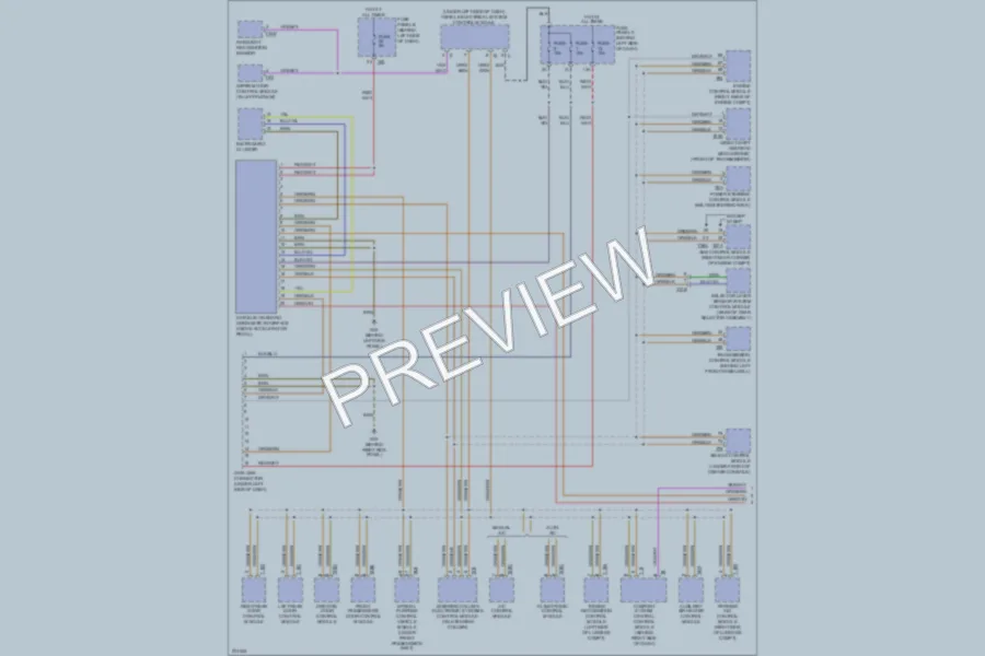 2007 Volkswagen GTI Computer Data Lines wiring diagram preview