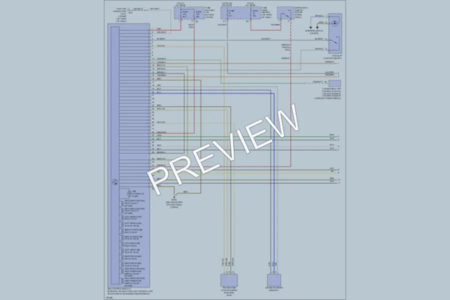 2007 Volkswagen NewBeetle Anti Lock Brakes wiring diagram preview