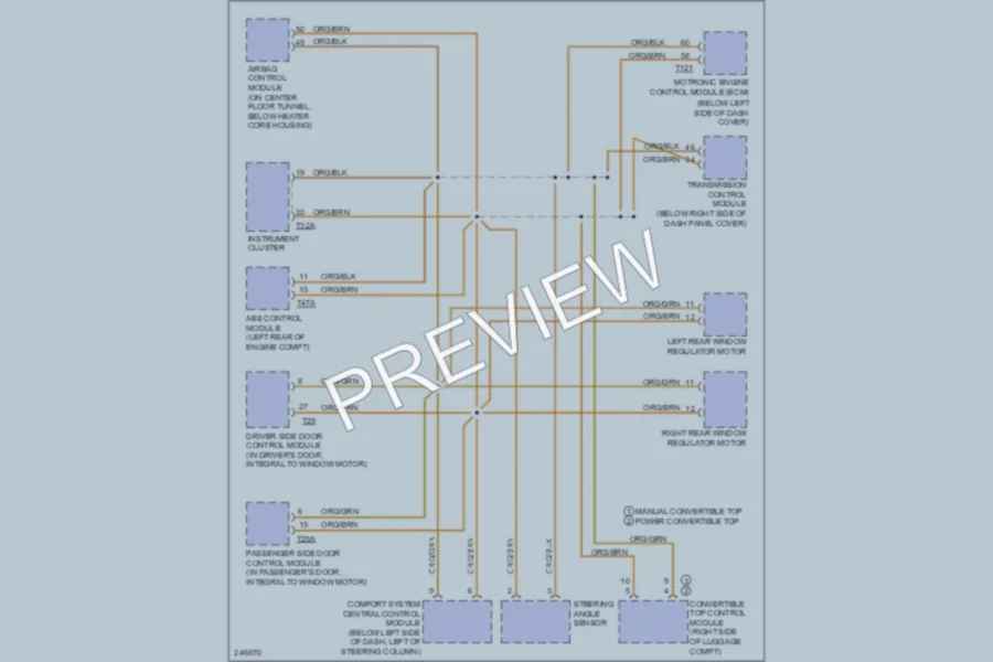 2007 Volkswagen NewBeetle Computer Data Lines wiring diagram preview