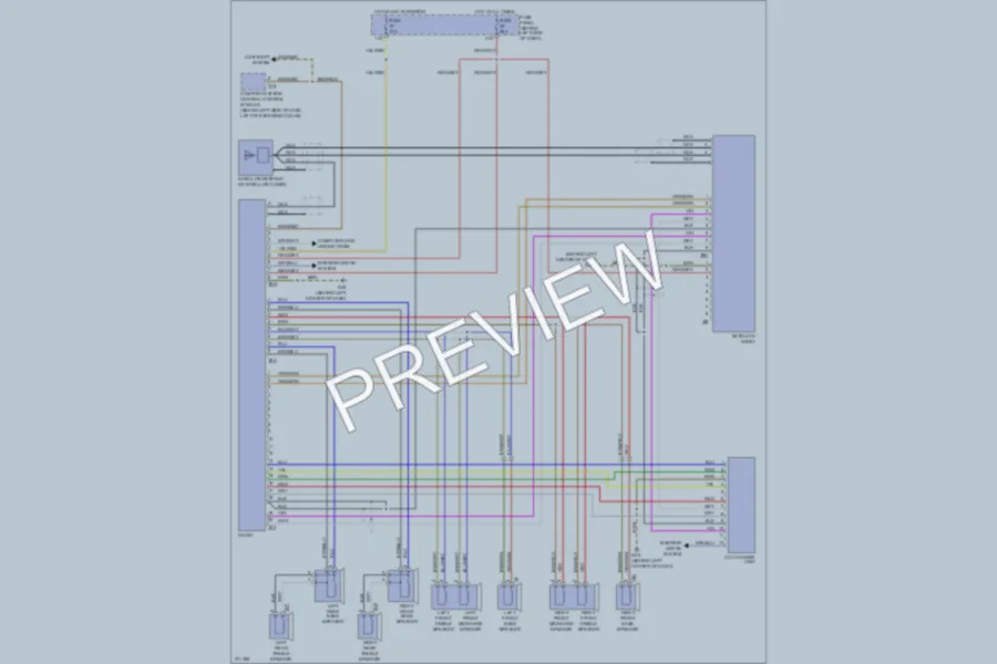 2007 Volkswagen NewBeetle Radio wiring diagram preview