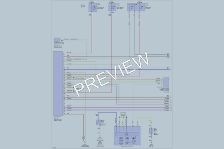 2007 Volkswagen Passat Anti Lock Brakes wiring diagram preview