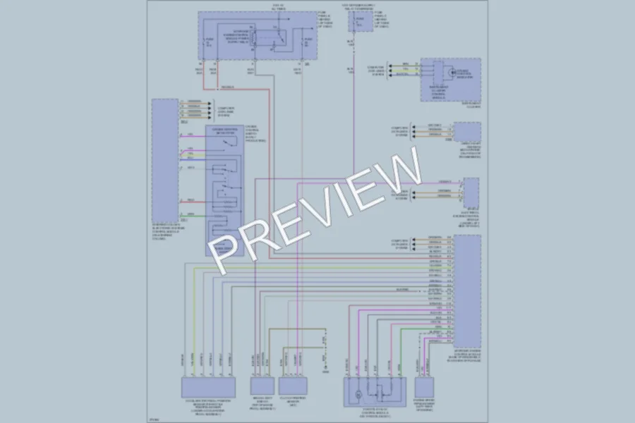 2007 Volkswagen Rabbit Cruise Control wiring diagram preview