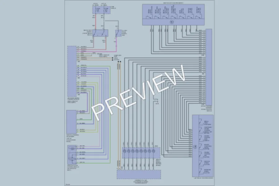 2007 Volkswagen Touareg Cruise Control wiring diagram preview