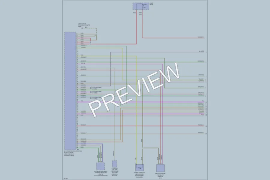 2007 Volkswagen Touareg Engine Performance wiring diagram preview