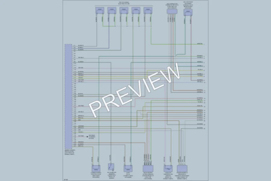 2007 Volvo C70 Engine Performance wiring diagram preview