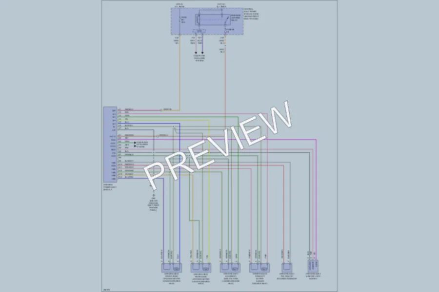 2007 Volvo C70 Memory Systems wiring diagram preview