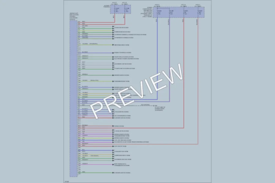 2007 Volvo S60 Body Control Modules wiring diagram preview