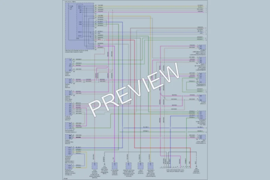 2007 Volvo S80 Computer Data Lines wiring diagram preview