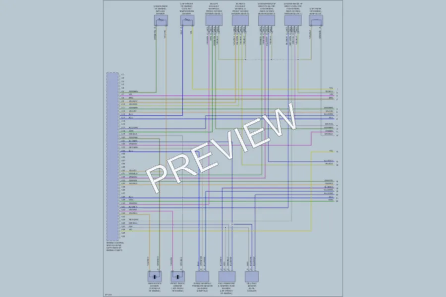 2007 Volvo S80 Engine Performance wiring diagram preview