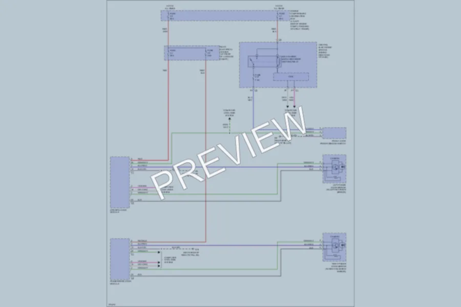 2007 Volvo S80 Navigation wiring diagram preview