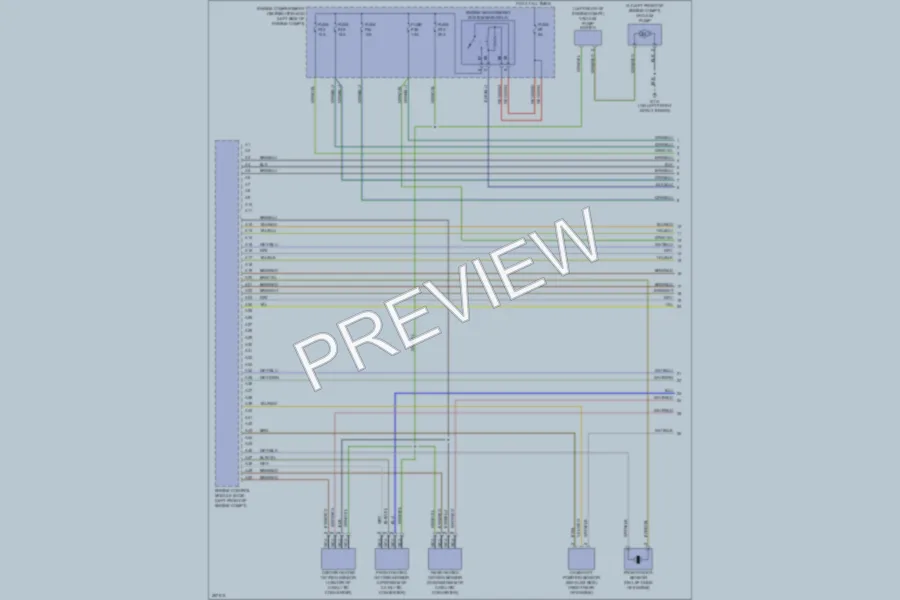 2007 Volvo V50 Engine Performance wiring diagram preview
