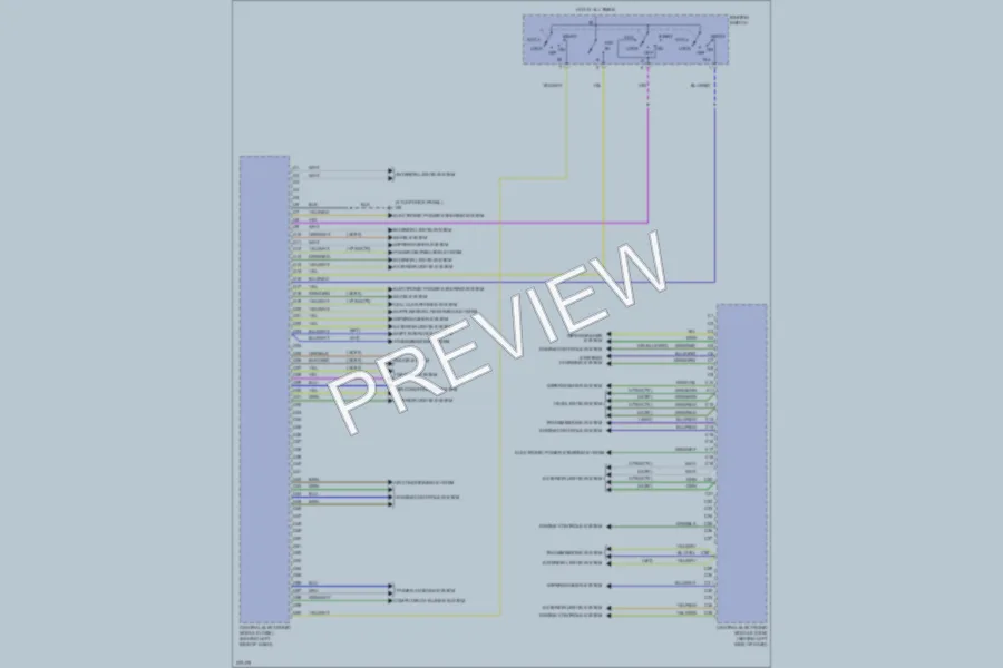 2007 Volvo V70 Body Control Modules wiring diagram preview