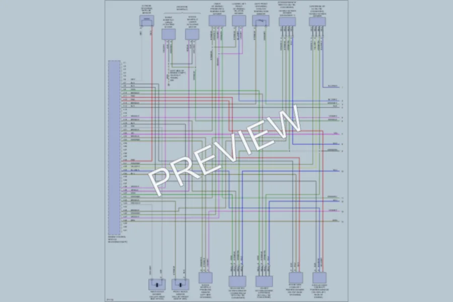 2007 Volvo XC90 Engine Performance wiring diagram preview