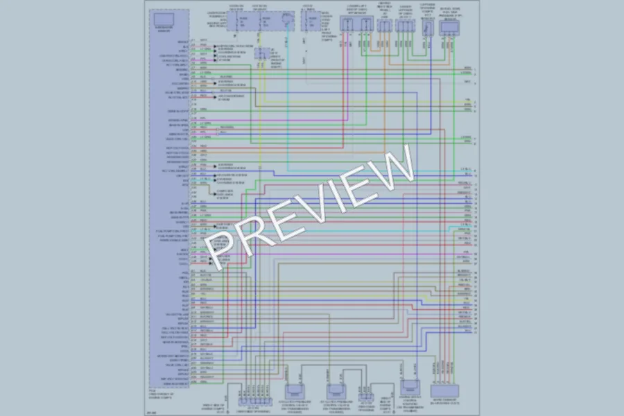 2008 Acura MDX Engine Performance wiring diagram preview