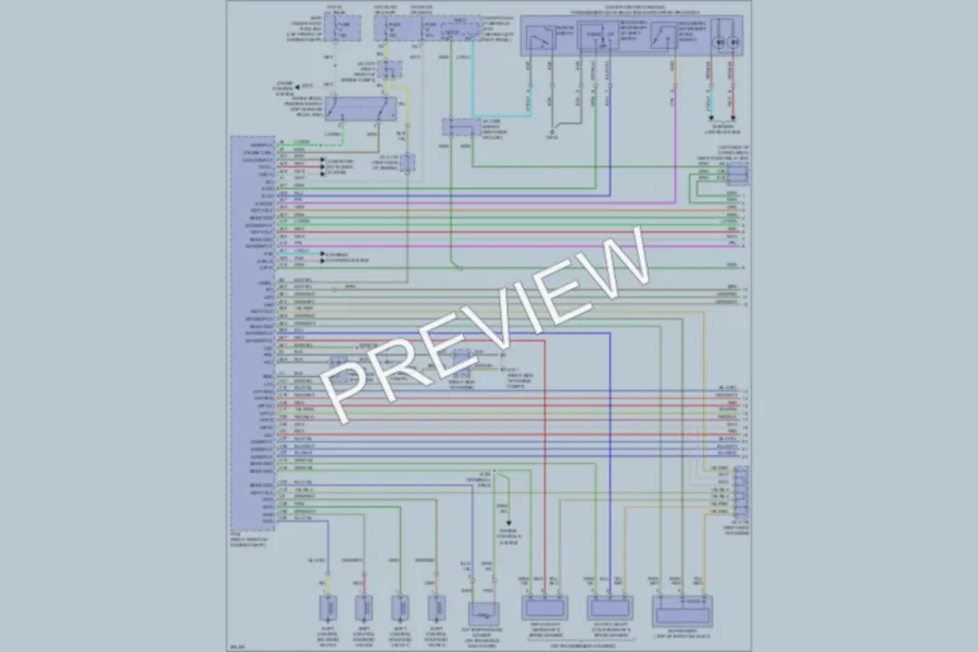 2008 Acura MDX Transmission wiring diagram preview
