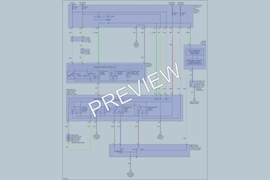 2008 Acura MDX Wiper Washer wiring diagram preview