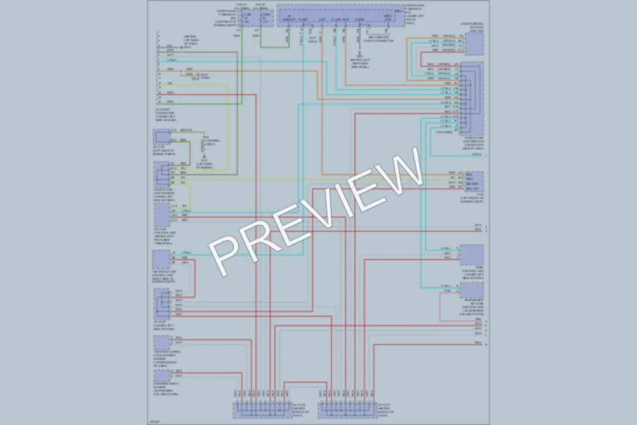 2008 Acura RDX Computer Data Lines wiring diagram preview
