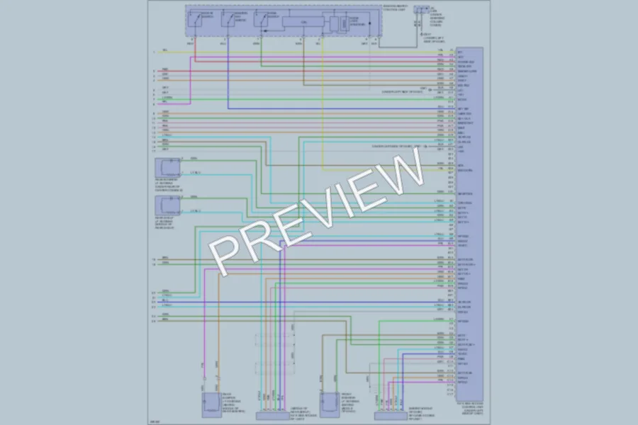 2008 Acura RL Anti Theft wiring diagram preview
