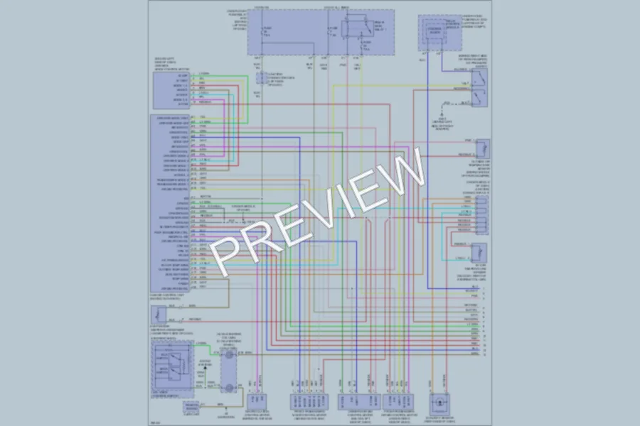 2008 Acura TL Air Conditioning wiring diagram preview