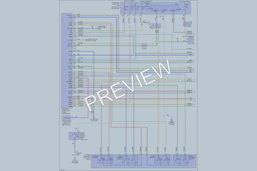 2008 Acura TL Memory Systems wiring diagram preview